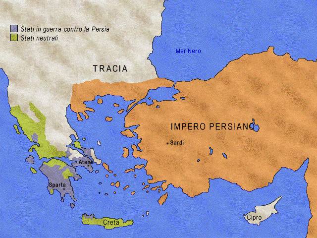 La Grecia classica e lo scontro con i Persiani - V a.C.