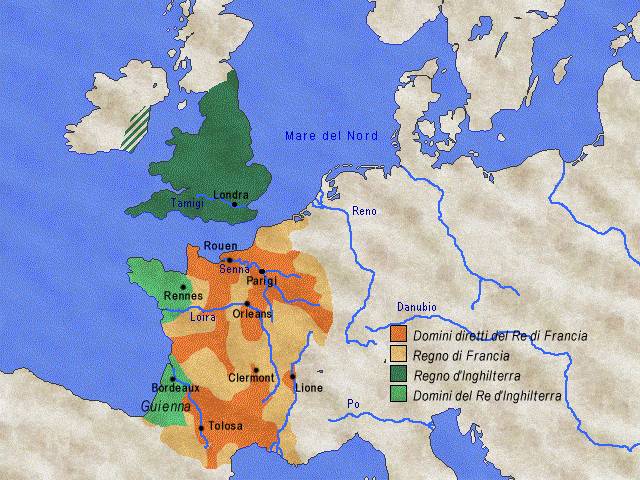 Francia e Inghilterra nel 1328