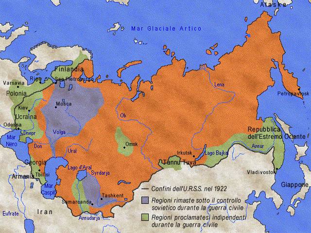 La Rivoluzione russa  1917-22