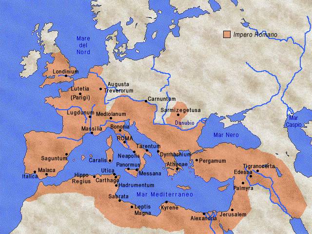L'Impero Romamo sotto Traiano - 98-117 d.C.